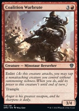 Coalition Warbrute - Dominaria United (Common) [DMU-118]