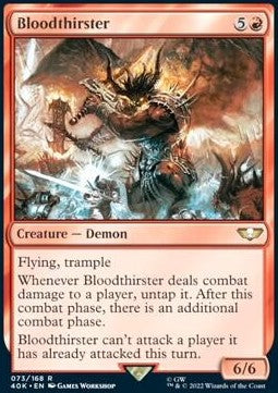 Bloodthirster - Universes Beyond: Warhammer 40,000 (Rare) [40K-73]