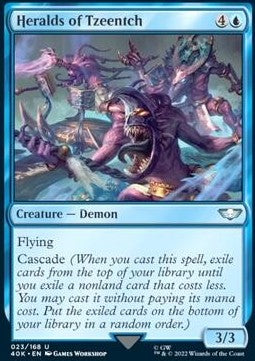 Heralds of Tzeentch - Universes Beyond: Warhammer 40,000 (Uncommon) [40K-23]