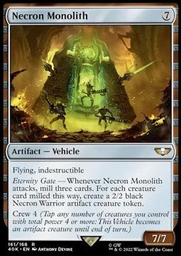 Necron Monolith - Universes Beyond: Warhammer 40,000 (Rare) [40K-161]