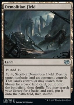 Demolition Field - The Brothers' War (Uncommon) [BRO-260]