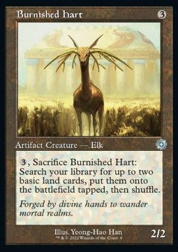 Burnished Hart (V.1) - Retro Frame Artifacts (Uncommon) [BRR-8]