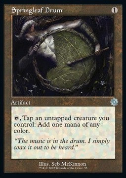 Springleaf Drum (V.1) - Retro Frame Artifacts (Uncommon) [BRR-55]