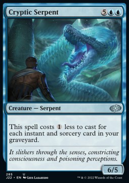 Cryptic Serpent - Jumpstart 2022 (Uncommon) [J22-285]