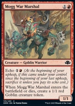 Mogg War Marshal - Dominaria Remastered (Common) [DMR-131]