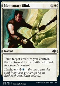Momentary Blink - Dominaria Remastered (Common) [DMR-15]