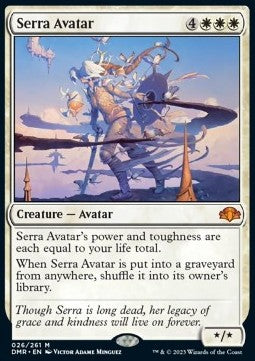 Serra Avatar - Dominaria Remastered (Mythic) [DMR-26]