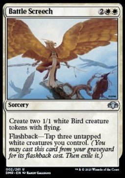 Battle Screech - Dominaria Remastered (Uncommon) [DMR-2]