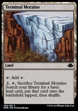 Terminal Moraine - Dominaria Remastered (Common) [DMR-259]