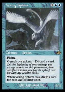 Vexing Sphinx - Dominaria Remastered: Extras (Rare) [XDMR-297]