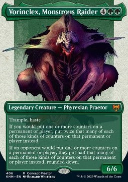 Vorinclex, Monstrous Raider - Phyrexia: All Will Be One: Extras (Mythic) [XONE-406]