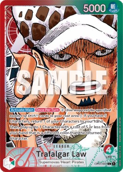Trafalgar Law (OP01-002) (V.2) - Romance Dawn (Alternate Art) [OP01-002]