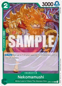 Nekomamushi (OP01-048) (V.1) - Romance Dawn (Common) [OP01-048]