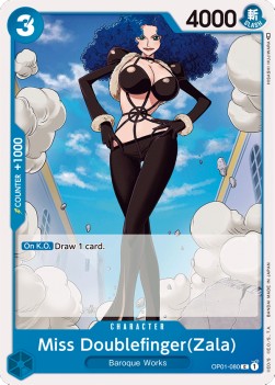 Miss Doublefinger(Zala) (OP01-080) - Romance Dawn (Common) [OP01-080]