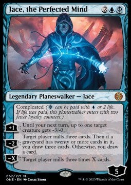 Jace, the Perfected Mind - Phyrexia: All Will Be One (Mythic) [ONE-57]