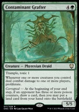 Contaminant Grafter - Commander: Phyrexia: All Will Be One (Rare) [ONC-17]