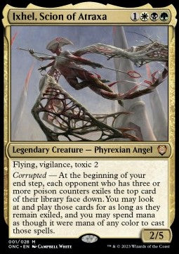 Ixhel, Scion of Atraxa - Commander: Phyrexia: All Will Be One (Mythic) [ONC-1]