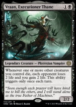 Vraan, Executioner Thane - Phyrexia: All Will Be One (Rare) [ONE-114]