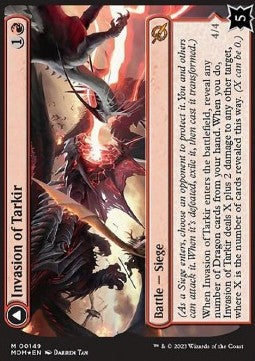 Invasion of Tarkir // Defiant Thundermaw - March of the Machine (Mythic) [MOM-149]