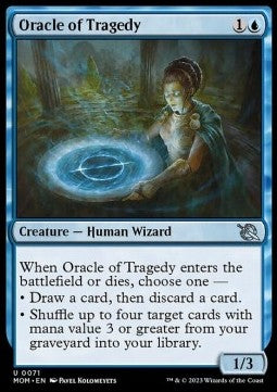 Oracle of Tragedy - March of the Machine (Uncommon) [MOM-71]