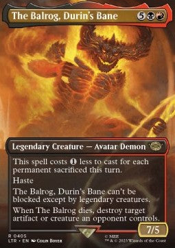 The Balrog, Durin's Bane - The Lord of the Rings: Tales of Middle-earth: Extras (Rare) [XLTR-405]