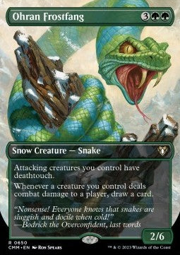 Ohran Frostfang (V.2) - Commander Masters: Extras (Rare) [XCMM-650]