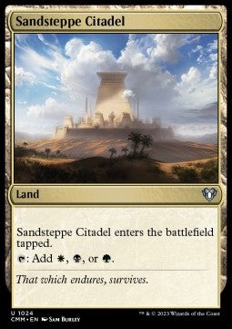 Sandsteppe Citadel - Commander Masters: Extras (Uncommon) [XCMM-1024]