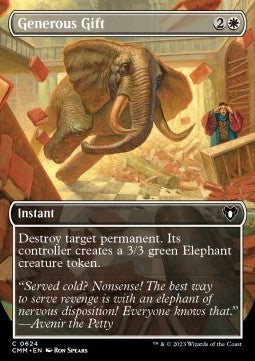 Generous Gift - Commander Masters: Extras (Common) [XCMM-624]