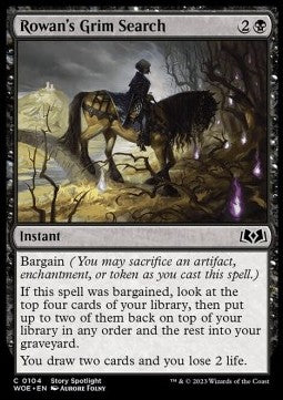 Rowan's Grim Search - Wilds of Eldraine (Common) [WOE-104]
