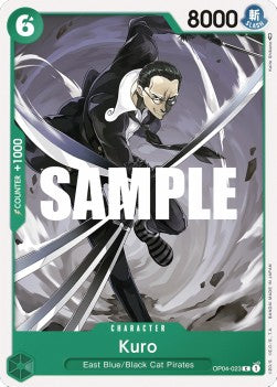 Kuro (OP04-023) - Kingdoms of Intrigue (Common) [OP04-023]