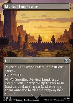 Myriad Landscape (V.1) - The Lord of the Rings: Tales of Middle-earth Holiday Release (Uncommon) [LTRH-534]