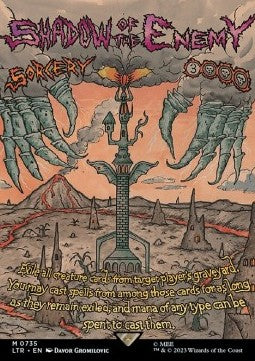 Shadow of the Enemy (V.3) - The Lord of the Rings: Tales of Middle-earth Holiday Release (Mythic) [LTRH-735]