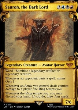 Sauron, the Dark Lord (V.1) - The Lord of the Rings: Tales of Middle-earth Holiday Release (Mythic) [LTRH-675]