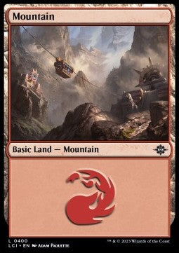 Mountain (V.2) - The Lost Caverns of Ixalan: Extras (Land) [XLCI-400]