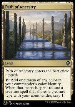 Path of Ancestry - Commander: The Lost Caverns of Ixalan (Common) [LCC-346]