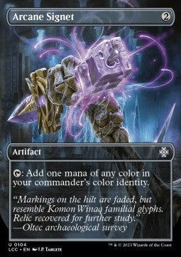 Arcane Signet - Commander: The Lost Caverns of Ixalan: Extras (Uncommon) [XLCC-104]
