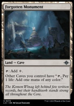 Forgotten Monument - The Lost Caverns of Ixalan (Uncommon) [LCI-272]