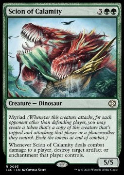Scion of Calamity - Commander: The Lost Caverns of Ixalan (Rare) [LCC-93]