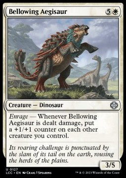 Bellowing Aegisaur - Commander: The Lost Caverns of Ixalan (Uncommon) [LCC-127]