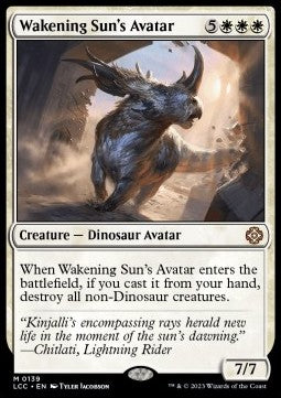 Wakening Sun's Avatar - Commander: The Lost Caverns of Ixalan (Mythic) [LCC-139]