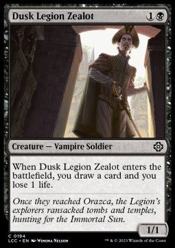 Dusk Legion Zealot - Commander: The Lost Caverns of Ixalan (Common) [LCC-194]