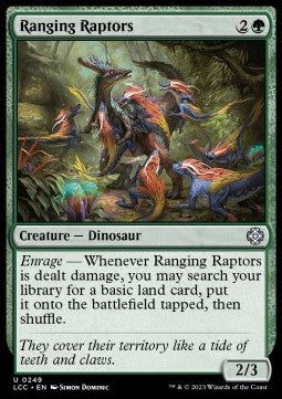 Ranging Raptors - Commander: The Lost Caverns of Ixalan (Uncommon) [LCC-249]
