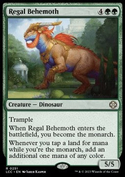 Regal Behemoth - Commander: The Lost Caverns of Ixalan (Rare) [LCC-251]