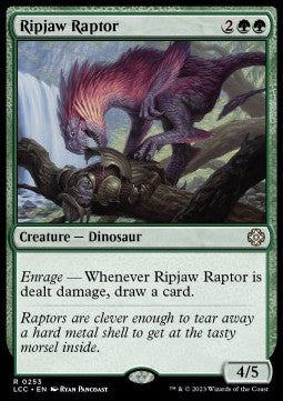 Ripjaw Raptor - Commander: The Lost Caverns of Ixalan (Rare) [LCC-253]