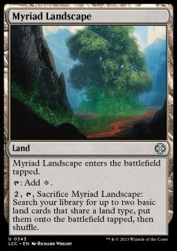 Myriad Landscape - Commander: The Lost Caverns of Ixalan (Uncommon) [LCC-343]