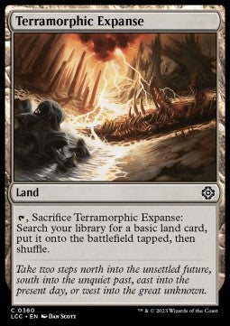 Terramorphic Expanse - Commander: The Lost Caverns of Ixalan (Common) [LCC-360]