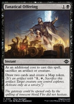 Fanatical Offering - The Lost Caverns of Ixalan (Common) [LCI-105]
