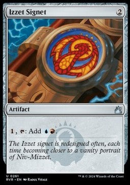 Izzet Signet - Ravnica Remastered (Uncommon) [RVR-261]