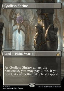 Godless Shrine (V.1) - Ravnica Remastered: Extras (Rare) [XRVR-294]