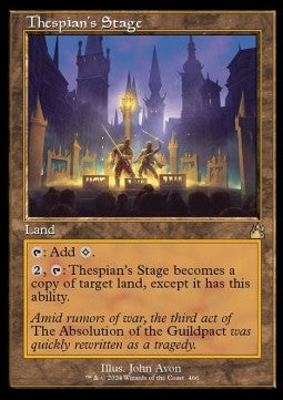Thespian's Stage - Ravnica Remastered: Extras (Rare) [XRVR-466]
